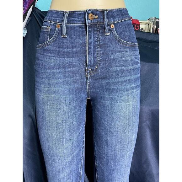 Madewell 10 in High - Rise Skinny Jean's Women's‎ Size 25 - Picture 1 of 7